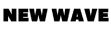 Logotipo de New Wave en letras mayúsculas negras y en negrita sobre fondo blanco.